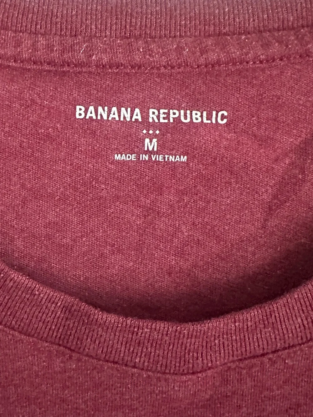 Banana Republic Hockey Stick Patent graphic tee m